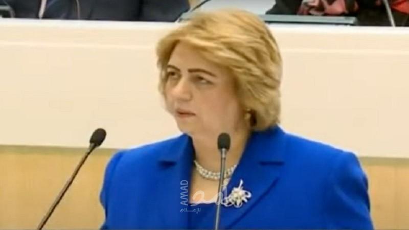 وفاة أول رئيسة لمجلس الشعب في سوريا