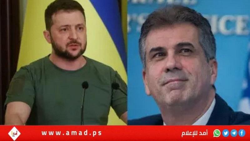 وزير خارجية إسرائيل يصل إلى العاصمة الأوكرانية ويعلن عن "إعادة فتح السفارة"