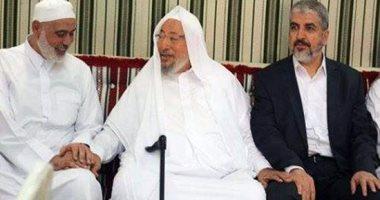 يوسف القرضاوى يجتمع بخالد مشعل وإسماعيل هنية فى الدوحة