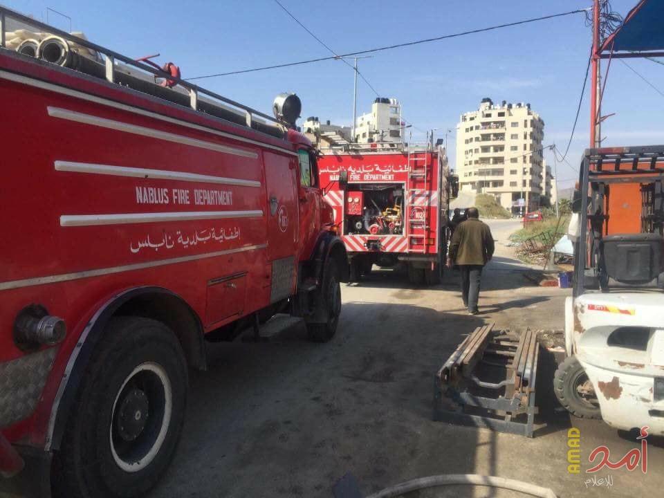 دون وقوع إصابات.. احتراق منزل في دير الحطب بنابلس
