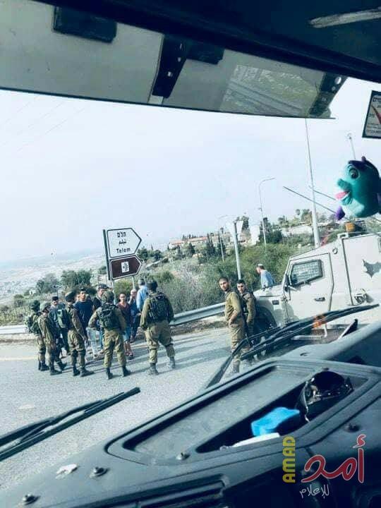 مستوطن يدهس شاباً جنوب نابلس