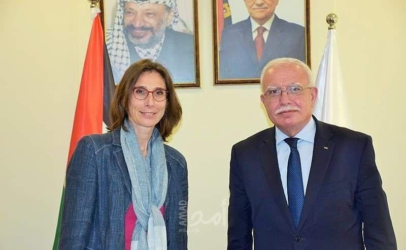 المالكي يجتمع مع وفد أوروبي متعدد ترأسه ممثلة لوكسمبرج في اللجنة السياسة والأمنية للاتحاد الأوروبي