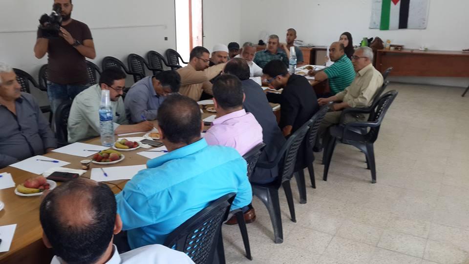 بالصور.. النضال ومركز " شمس " ينظمان ندوة حول "  آليات الوصول للعدالة وسيادة القانون "
