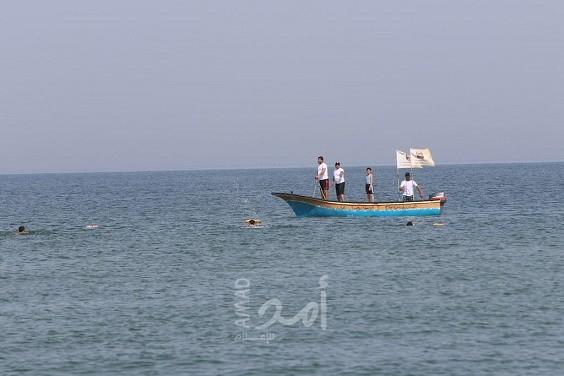بلدية غزة: تحسن ملحوظ طرأ على جودة مياه البحر