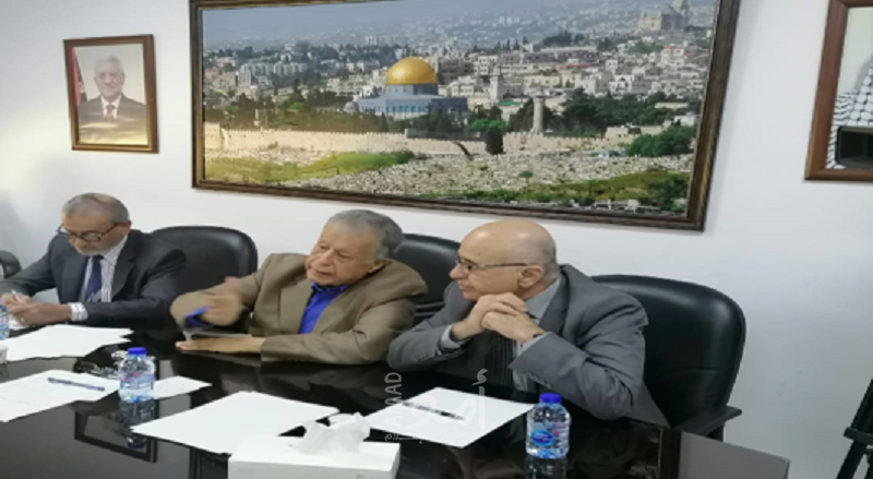 وفد من الاعلاميين الدنماركيين يزور المجلس الوطني الفلسطيني في عمّان
