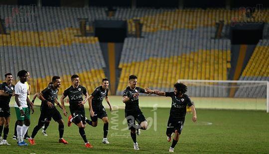 قطار الزمالك يواصل الانتصارات.. فوز رابع على المصري بهدف الصاروخ عاشور - فيديو