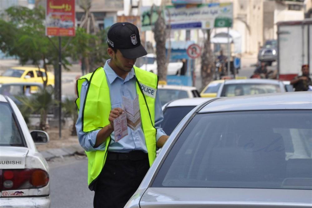 شرطة مرور غزة تطالب المواطنين بعدم إشغال الطرق المؤدية لمسيرة العودة