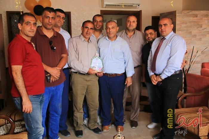 وفد من نقابة الصحفيين يهنئ الإعلاميين الحجاج بعودتهم الى أرض الوطن