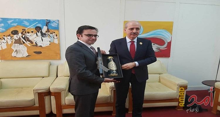 بسيسو يلتقي نظيره التركي ويبحثان عدة قضايا في الشأن الثقافي