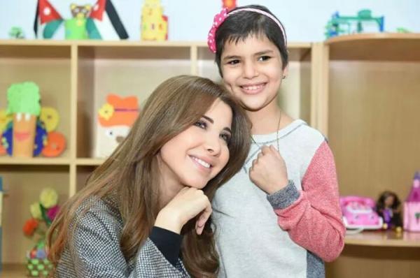 الملكة رانيا تشكر نانسي عجرم بعد تحقيقها أمنية الطفلة نور