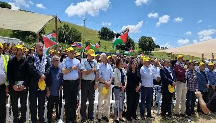 بركة: نحن عازمون على محو آثار النكبة بالعودة وتقرير المصير