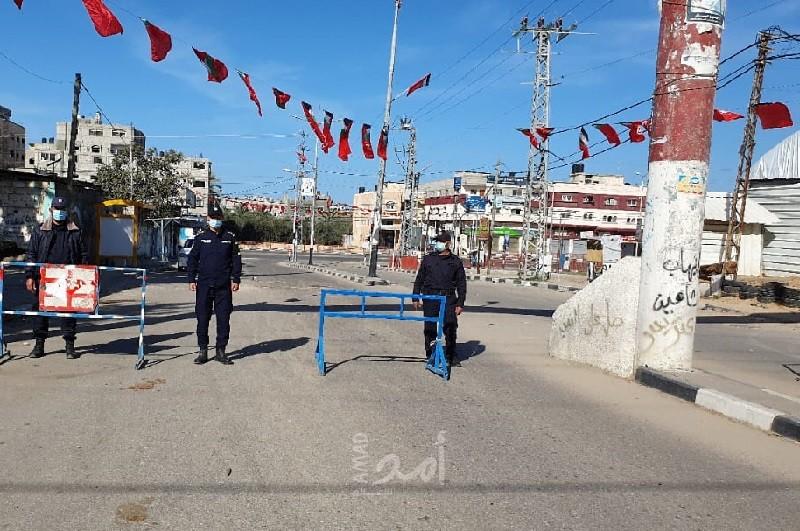 في يومه الثاني.. حظر التجوال يعم قطاع غزة لمنع تفشي وباء "كورونا"- صور