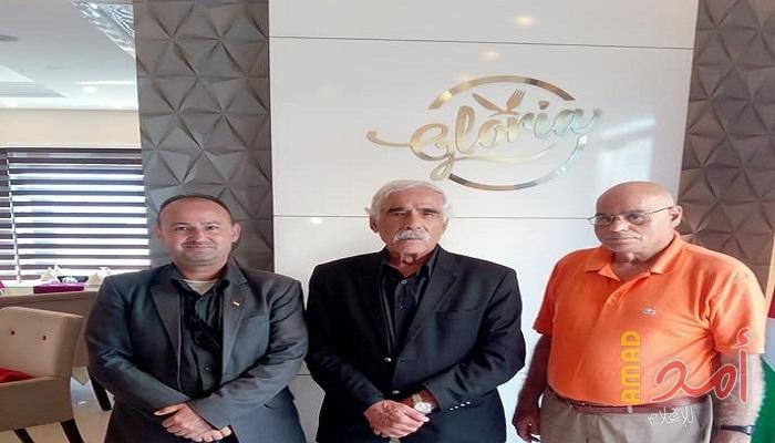 تجمع الشخصيات الفلسطينية المستقلة تلتقي محافظ غزة "أبو النجا"