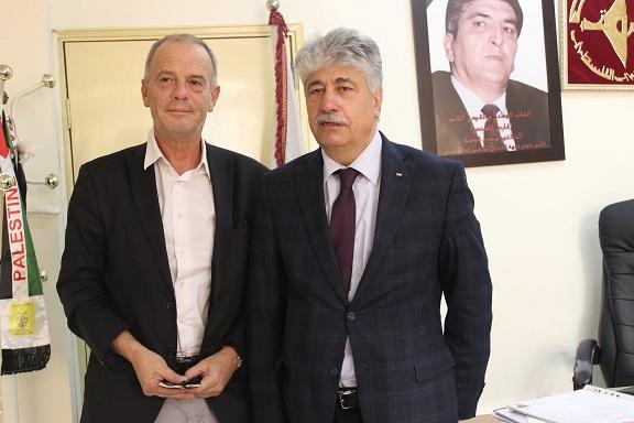 مجدلاني يستقبل رئيس المدرسة العليا للصحافة في باريس د. غيوم جوبان