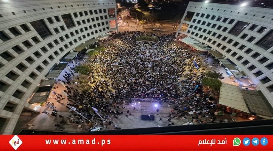 آلاف الإسرائيليين يعودون للتظاهر ضد الحكومة ومشروعها ضد القضاء