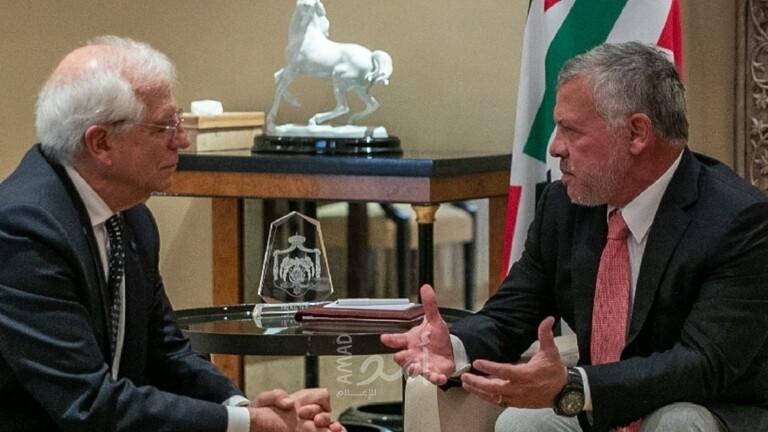 الملك عبد الله: لإنهاء الصراع الفلسطيني الإسرائيلي على أساس حل الدولتين