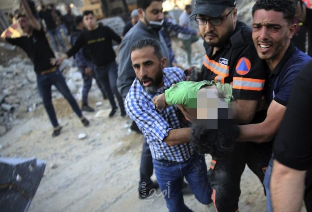 محدث - الصحة: ارتفاع عدد الشهداء إلـى 120 بينهـم 27 طفلًا و11 سيدة و 600 إصابة في غزة