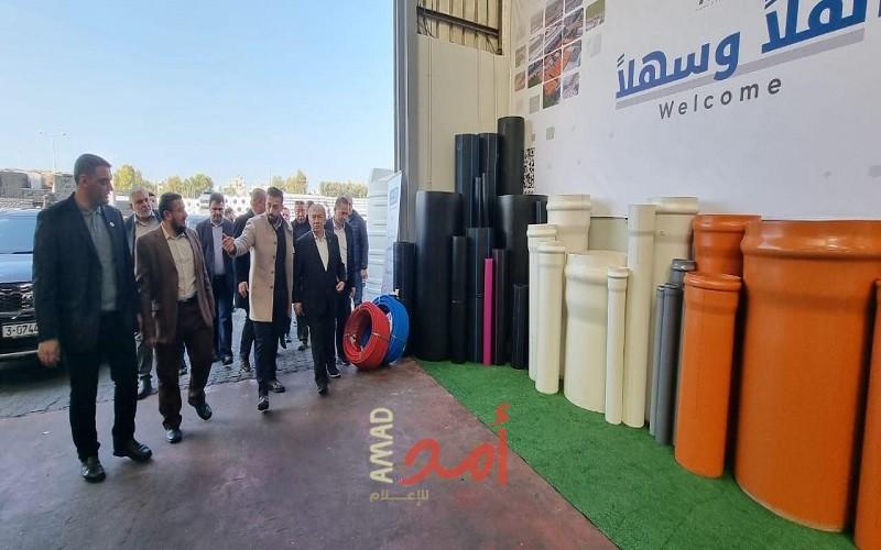 إعادة تأهيل مصانع دمرها جيش الاحتلال الإسرائيلي في مدينة غزة الصناعية