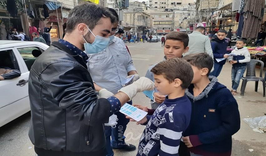 التجمع الديمقراطي للمهن الطبية المساعدة ينظم يومًا توعويًا بمحافظة خانيونس