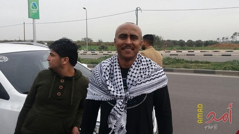 بالصور.. قبل وصوله منزله بخانيونس.. الأسير يوسف أبو حطب في ضيافة " أمد"