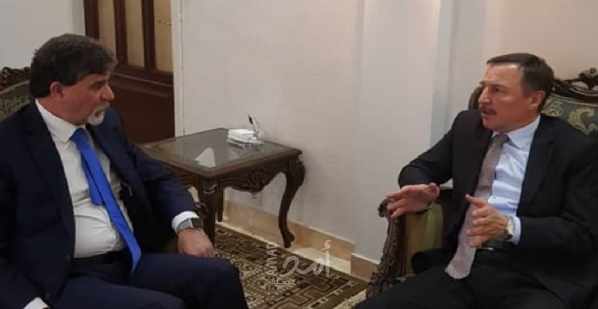 عبد الهادي يضع سفير روسيا بصورة مستجدات القضية الفلسطينية
