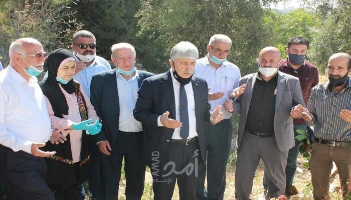 النضال الشعبي تبدأ فعاليات الانطلاقة 53 بزيارة أضرجة الشهداء - صور
