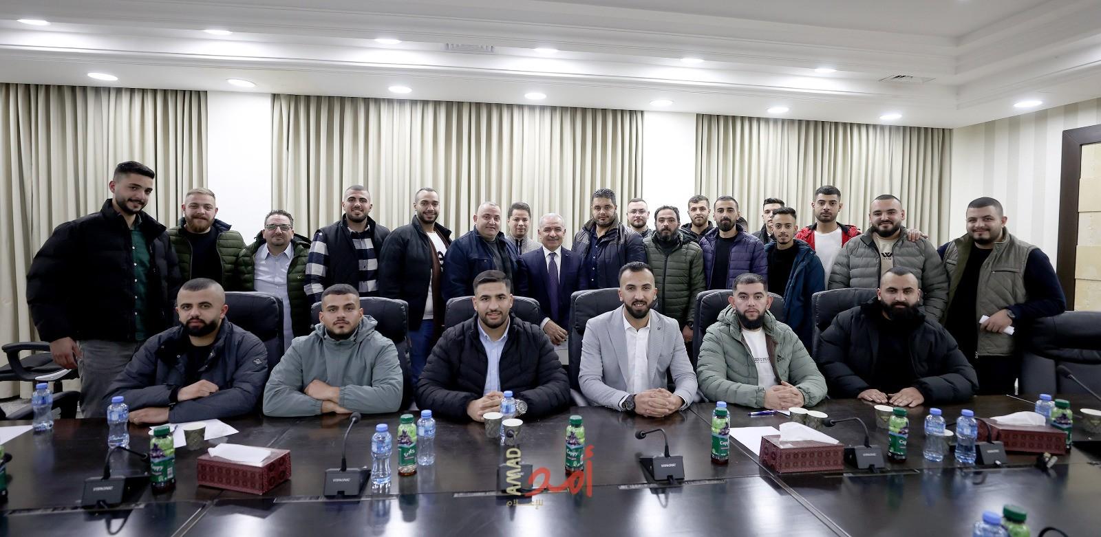 اشتية يلتقي رؤساء المجالس الطلابية عن حركة الشبيبة الطلابية ومنسقي وكوادر الشبيبة
