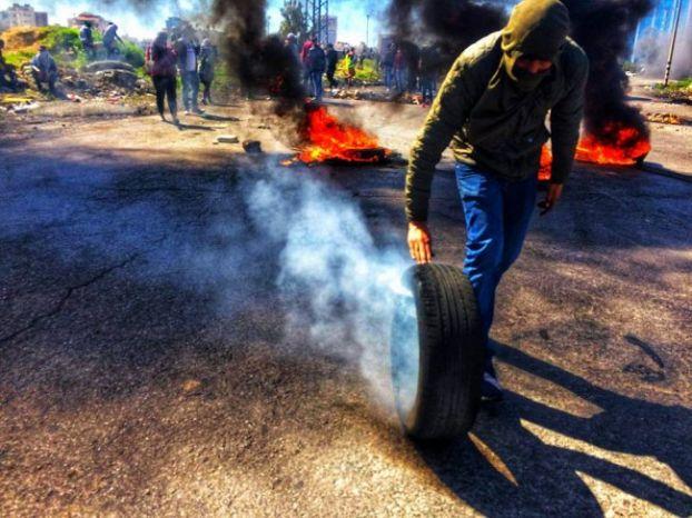 إصابات إثر قمع قوات الاحتلال مسيرة سلمية شمالي البيرة