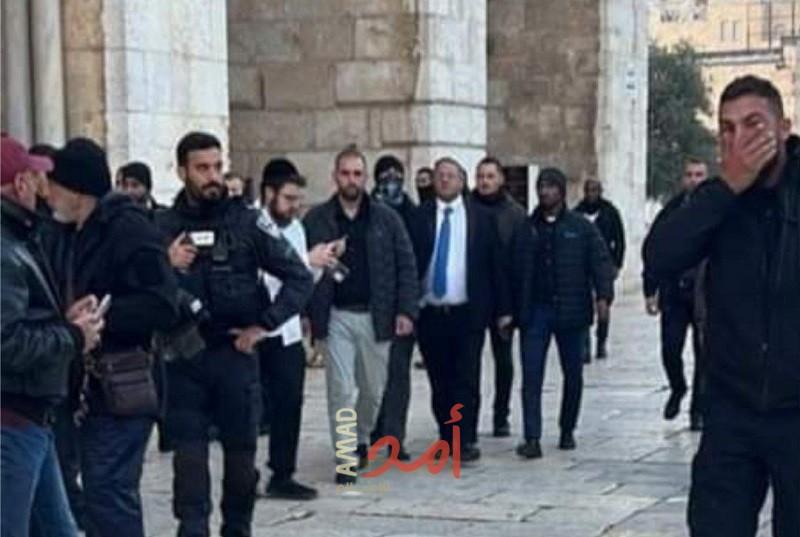 ردود رسمية فلسطينية غاضبة على اقتحام "بن غفير" للمسجد الأقصى