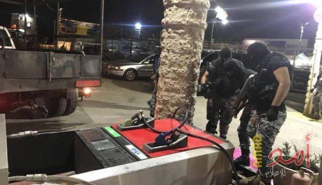 بيت لحم: الضابطة الجمركية تغلق نقطتين وقود مهرب