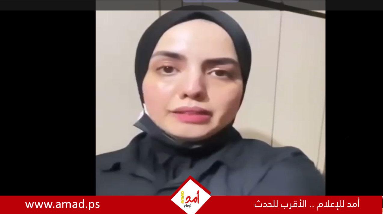 فيديو للصحفية الشهيدة آيات الخضور توثّق اللحظات الأخيرة التي عاشتها في بيت لاهيا