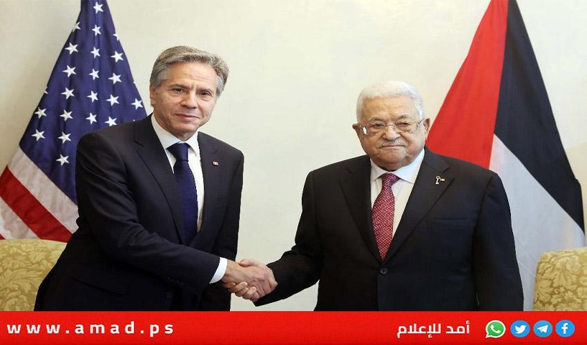 السلطة الفلسطينية مستعدة القيام بدور بعد مرحلة حماس في حال التزام أمريكا بحل الدولتين