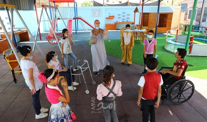 "مركز نوار" يفتتح مخيم صيفي جامع للأطفال ذوى الإعاقة ودون الإعاقة