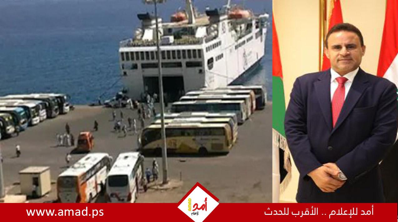 الأردن يعلن عن خط بري بحري مع مصر بديلا عن البحر الأحمر وباب المندب
