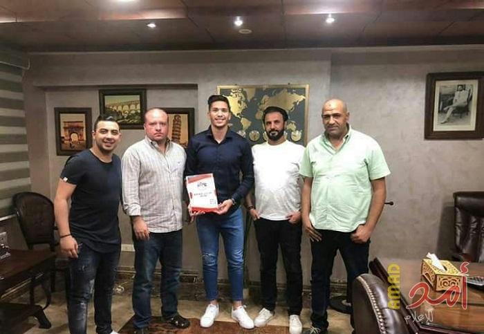 اللاعب الفلسطيني "محمود وادي" ينضم للنادي المصري البورسعيدي