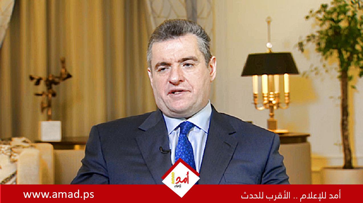 سلوتسكي ينصح بإجراء الاستفتاء العام في الأراضي المحررة بشكل منسق