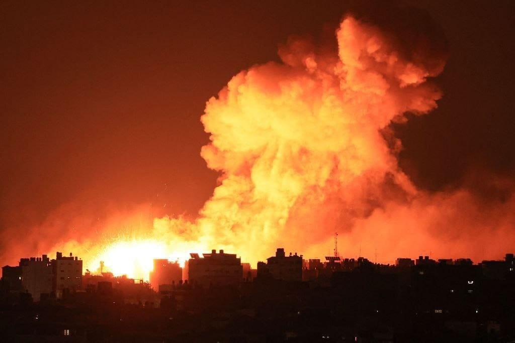 مجزة جديدة لجيش الاحتلال فى حي النصر غرب مدينة غزة