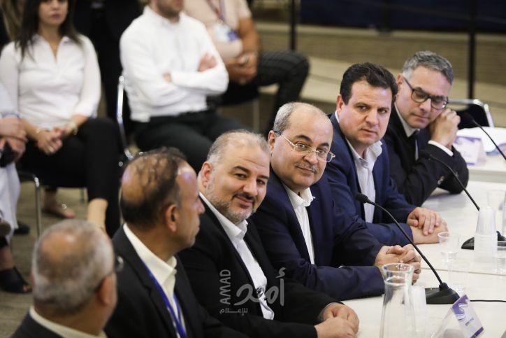 القائمة المشتركة تقرر الاجتماع بأردان الخميس