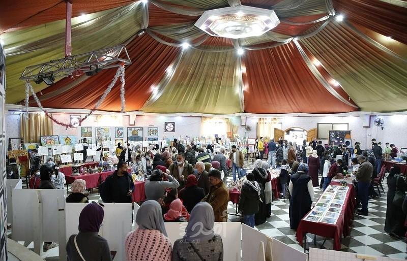 غزة: انتاجات فنية وعلمية تعكس ابداع الأطفال في التعبير عن أنفسهم وقضاياهم  