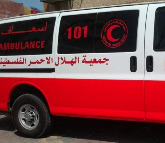 مصرع رضيع وإصابة 3 مواطنين بحادث سير في خانيونس