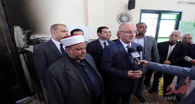 الحمد الله يحمل الحكومة الإسرائيلية المسؤولية الكاملة عن استمرار انتهاكات المستوطنين