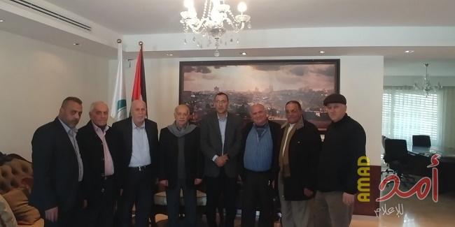 الجبهة العربية الفلسطينية تلتقى بمنظمة التعاون الإسلامي