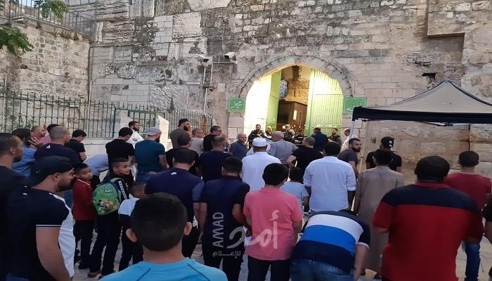شرطة الاحتلال تقتحم مصلى باب الرحمة في المسجد الأقصى