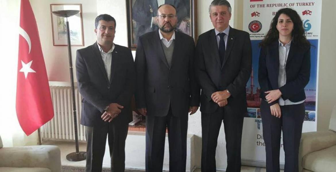 بركة يُعزي السفير التركي في لبنان بضحايا تفجيرات إسطنبول