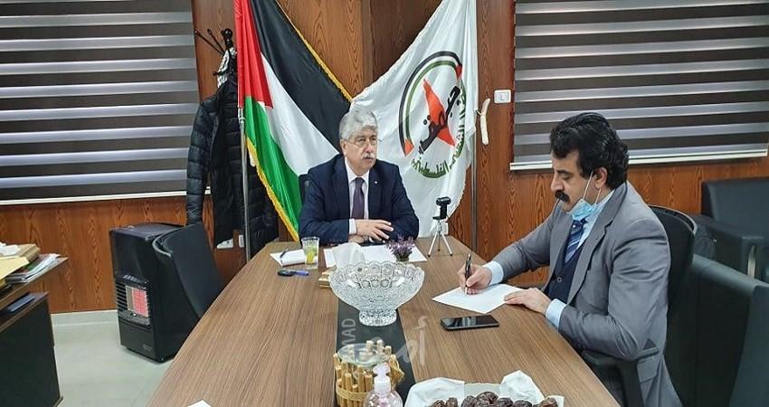 مجدلاني يؤكد أهمية الدعم الصيني الرسمي المباشر للقضية الفلسطينية