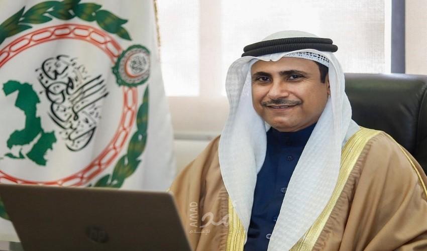 العسومي يبحث مع رئيس مجلس الشورى بسلطنة عمان المستجدات على الساحة العربية