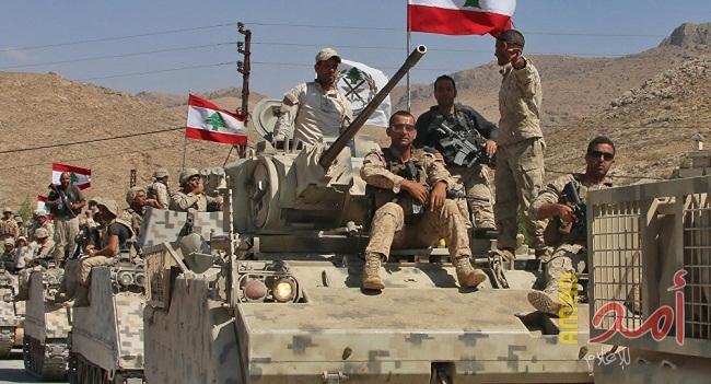 بالصور.. الجيش اللبناني يستقدم تعزيزات إلى الحدود