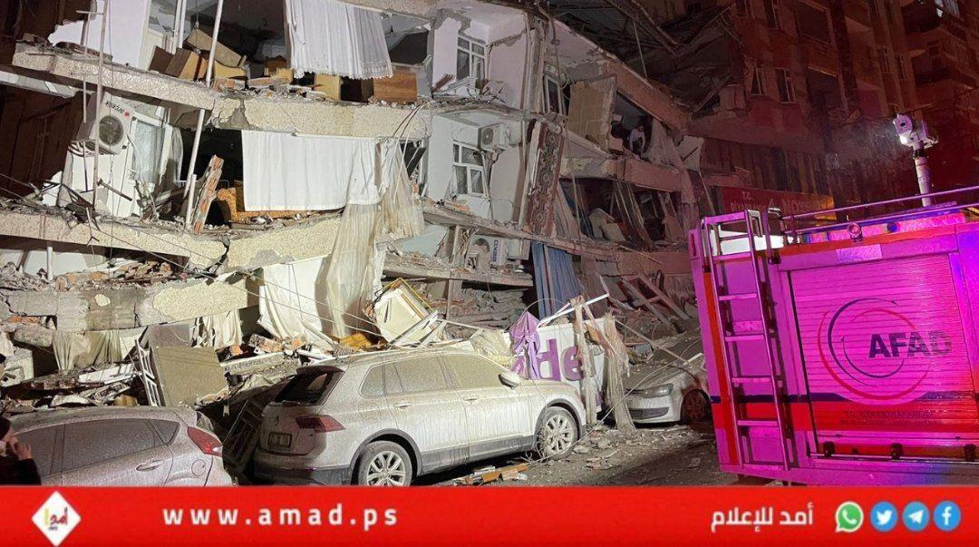 دول تعزي سوريا وتركيا بضحايا الزلزلال