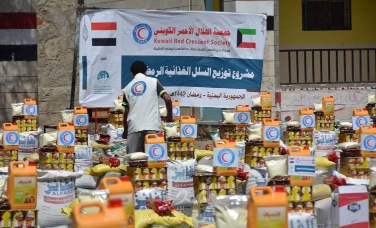 مؤسسة إستجابة تختتم مشروع توزيع 1287سلة غذائية بمحافظات (مأرب - تعز - عدن - صنعاء - حضرموت)