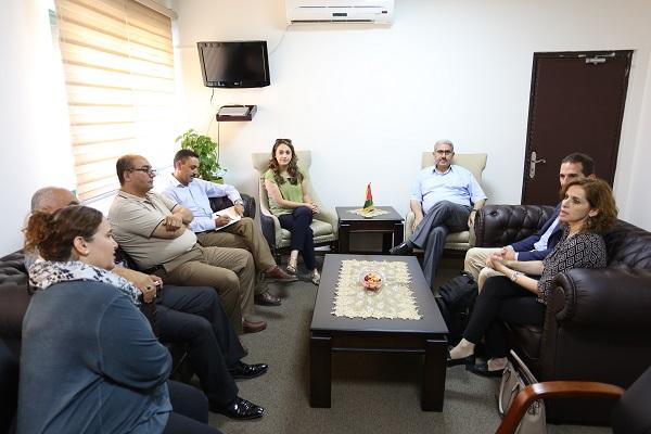 جبارين يبحث مع شركات استشارية آطر التعاون في مجال إحياء المراكز التاريخية
